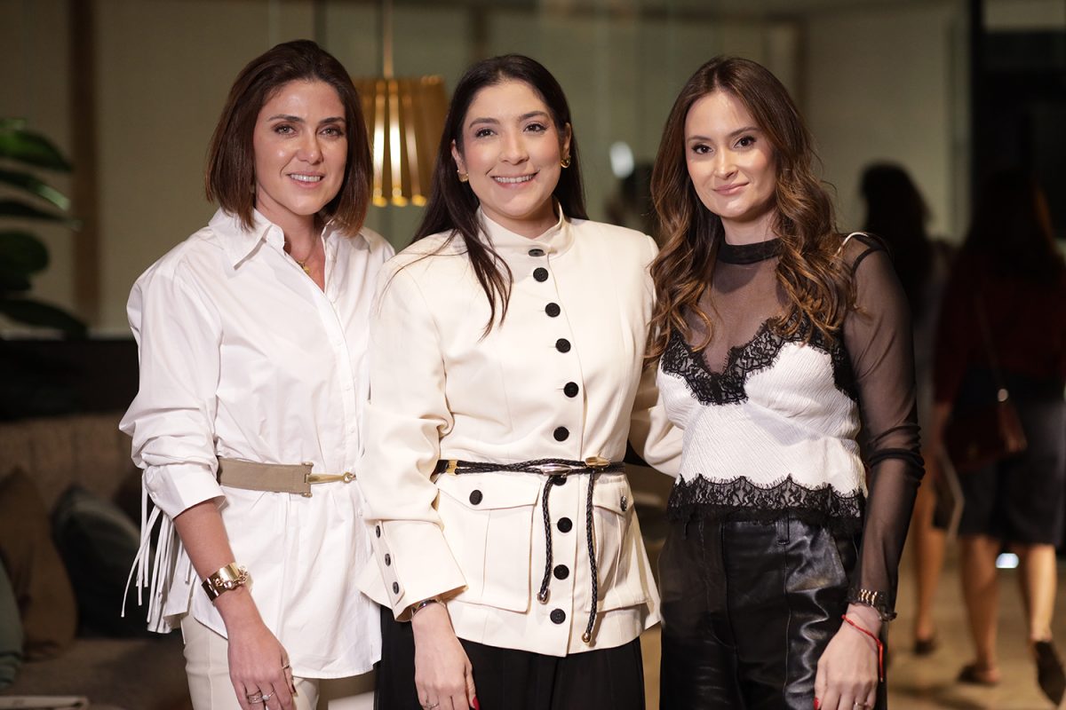 Dani Mattar, Luciana Braga e Vitoria Petri