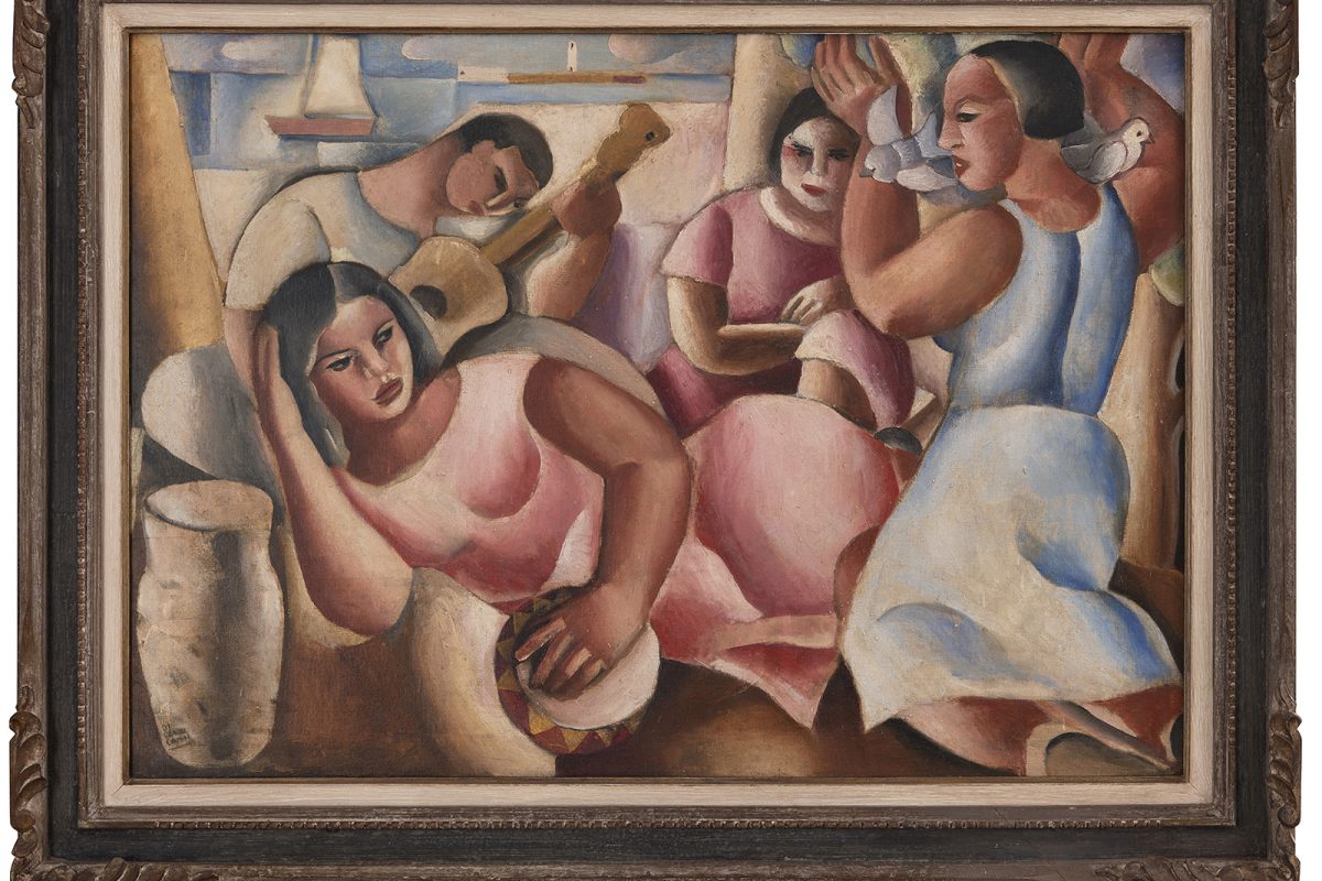 Di Cavalcanti - Serenata, 1925 (Foto: Divulgação