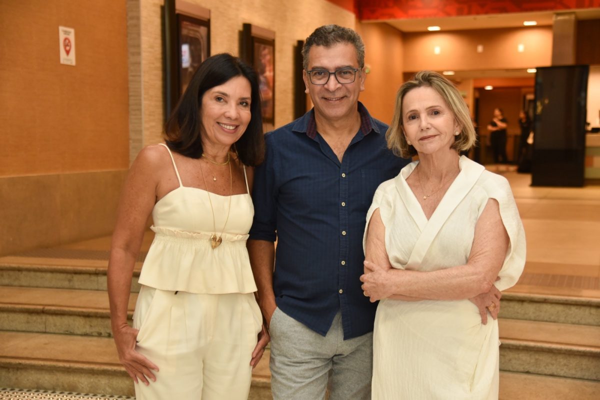 Eliane_Pedro_Ariel_e_Sheila Eliane Martins, Pedro Ariel e Sheila de Podestá. Foto: Cristiano Borges