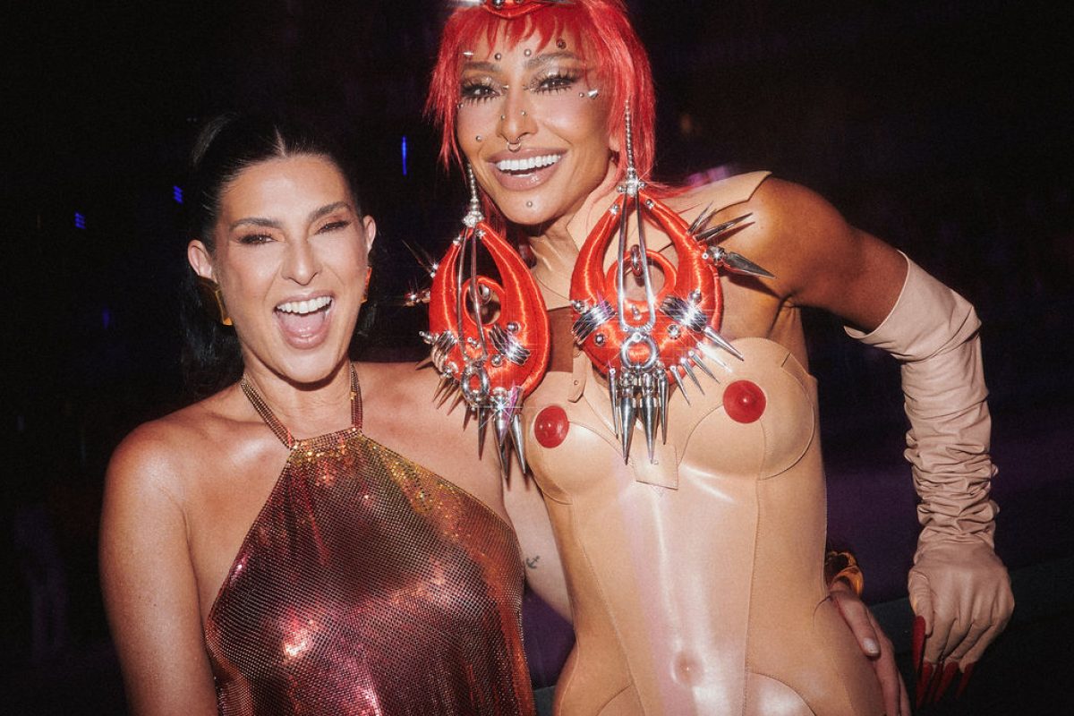 Fe Paes Leme e Sabrina Sato