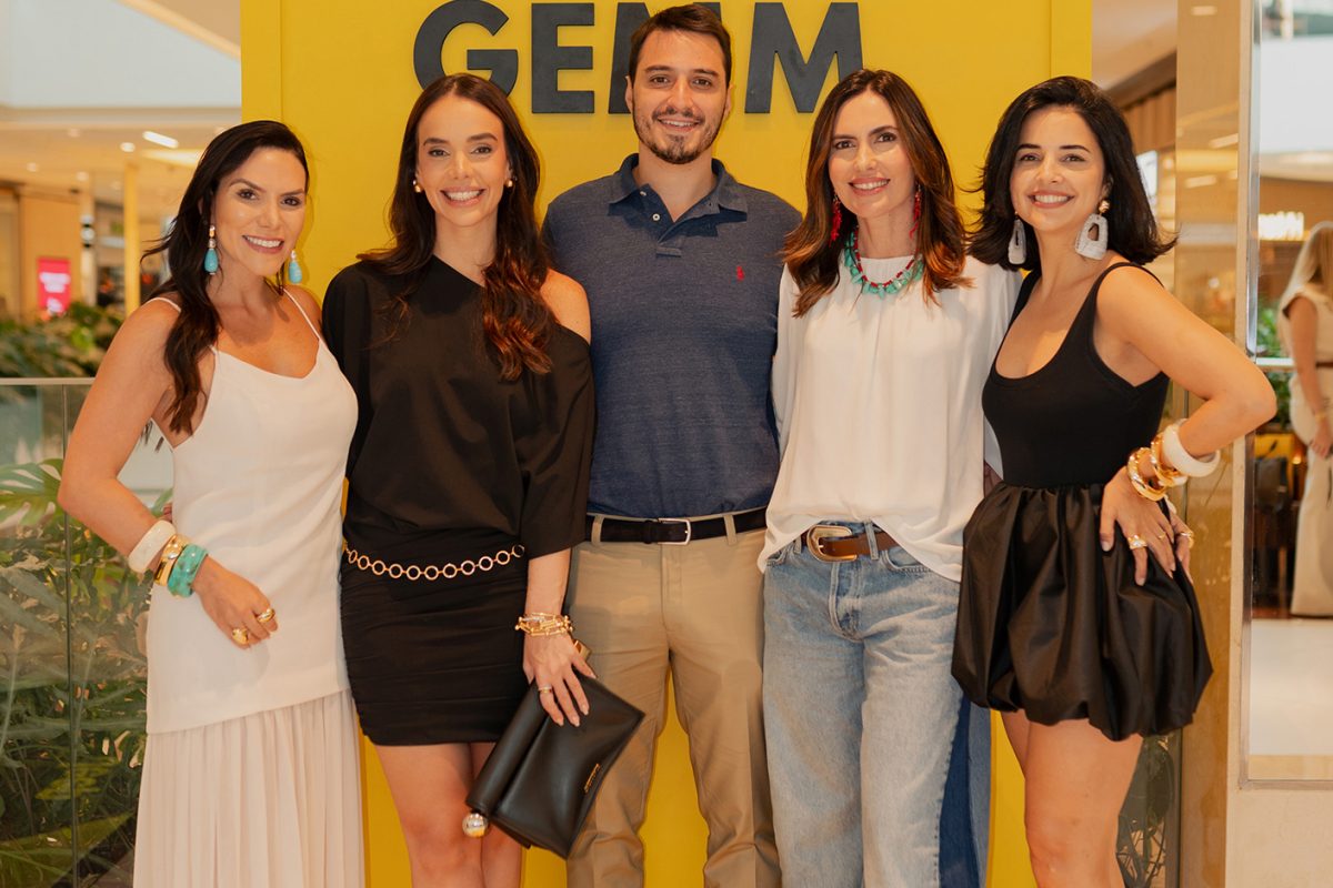 Gina Facuri, Amanda Gomes, Nicolas Degreas, Chris Ricci e Camila Roriz