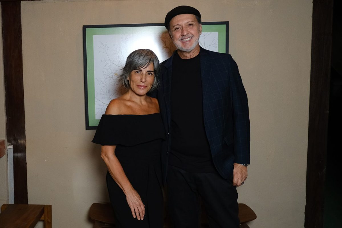 Glória Pires e Luiz Fernando Taquaral