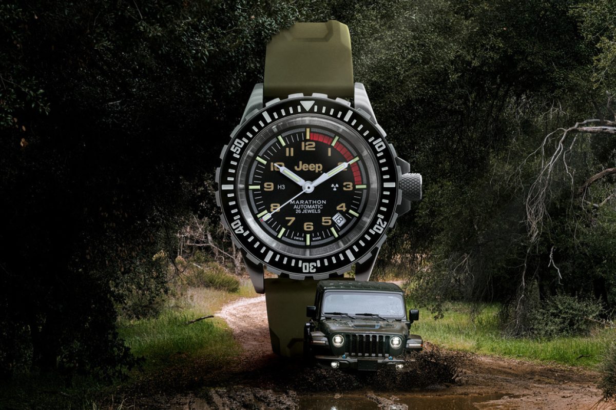 JeepbrandandMarathonWatchlaunchnewcollectionthatfeaturesfourtimepiecescelebratingeachbrandsmilitaryhistory