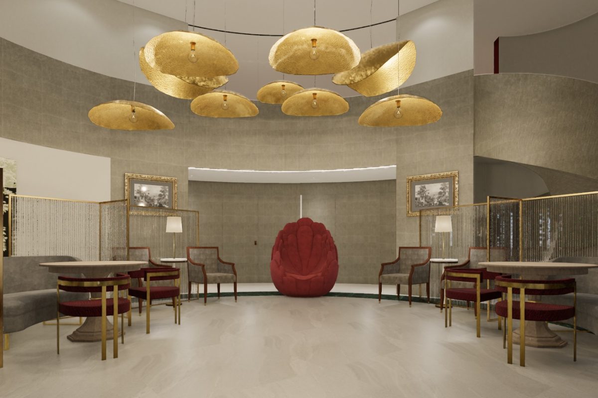 LOUNGE RED FLAMBOYANT