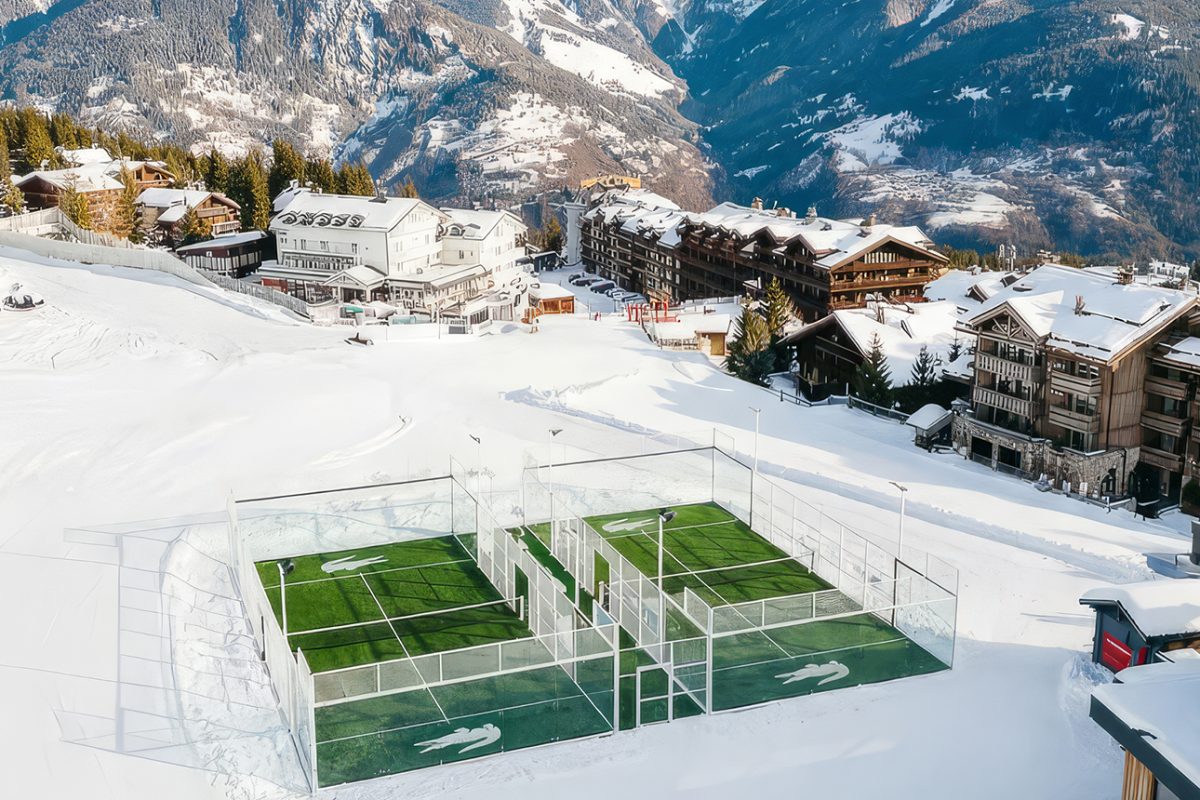 Lacoste padel Courchevel