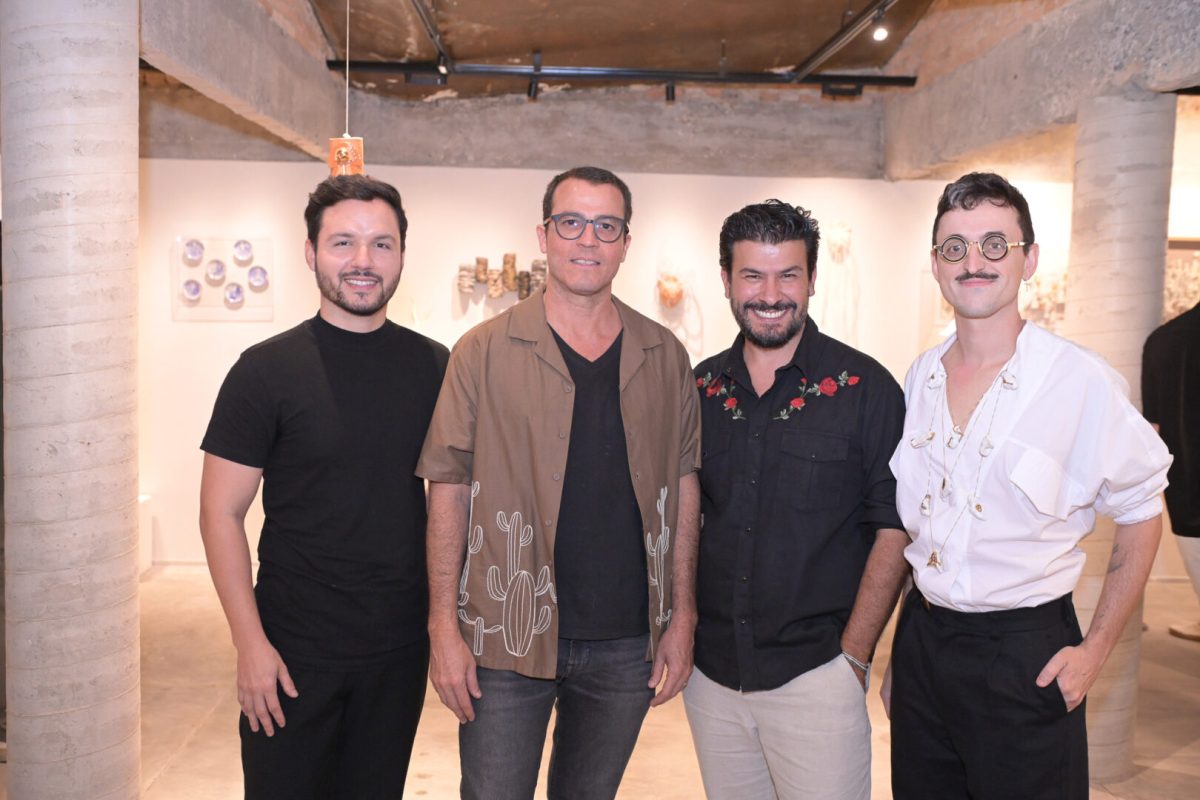 Marcus Camargo, Leandro de Araújo, Simione Evangelista  e Ricardo Masi
