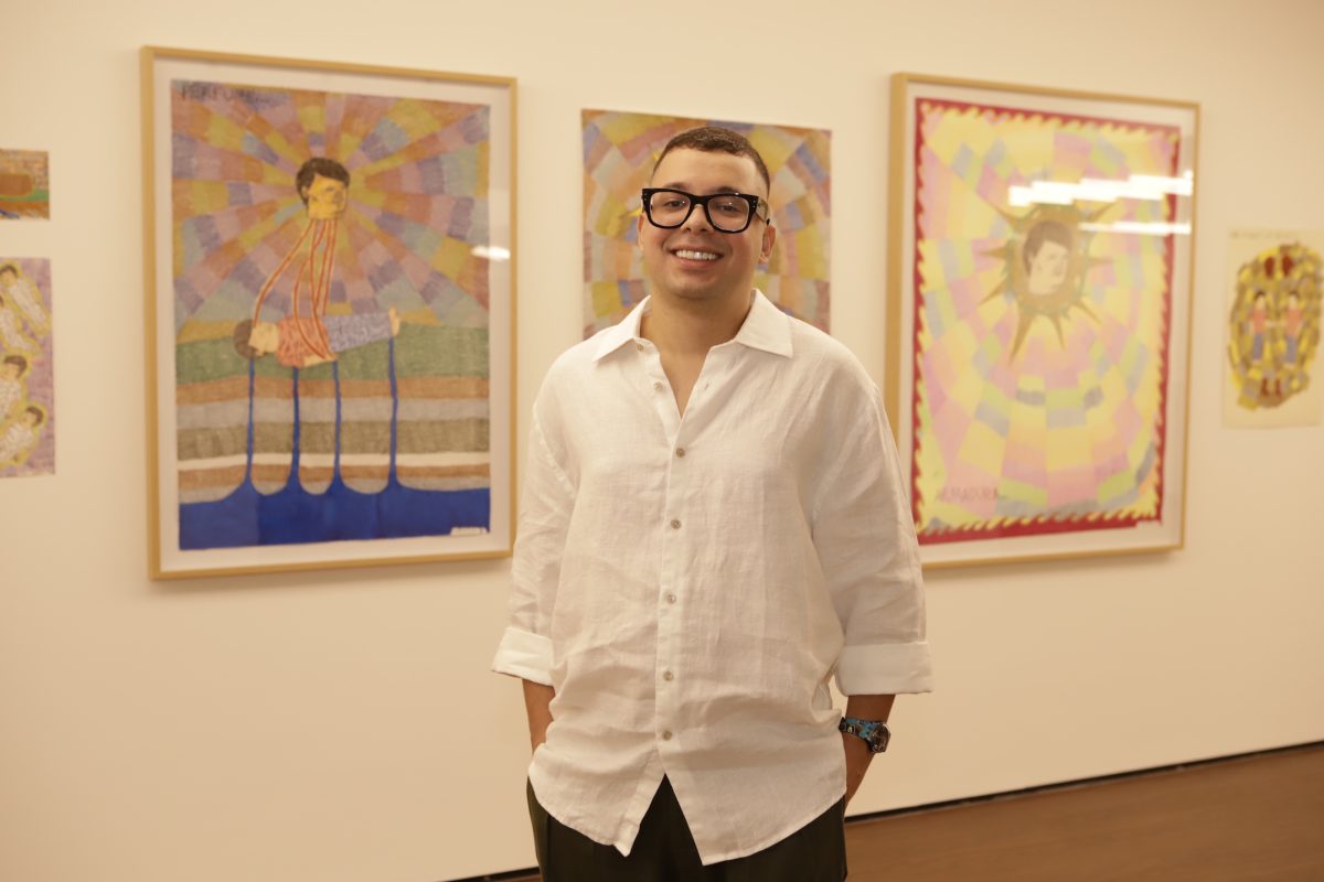 O artista Estêvão Parreiras