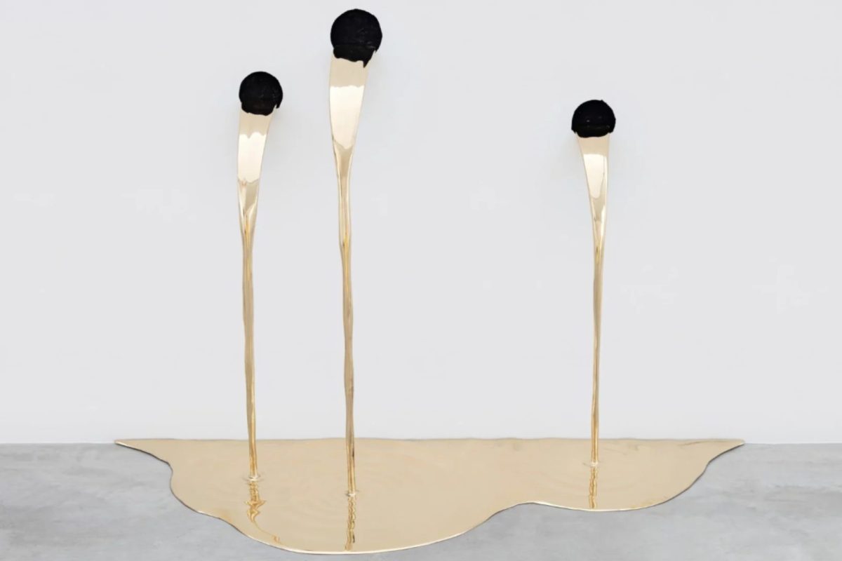 Obra Vazamento XI, de Vanderlei Lopes / Foto: Filipe Berndt