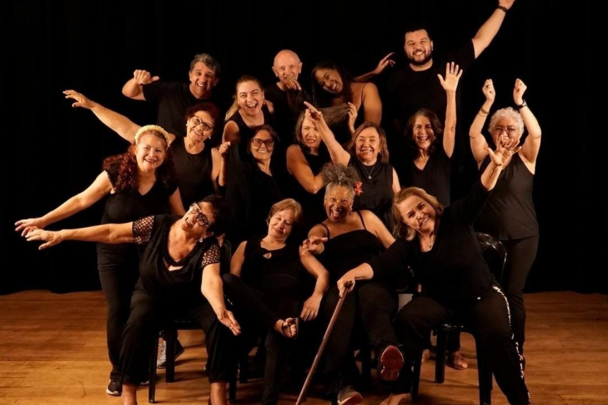 Grupo de teatro Vai... Idade (Foto; Secti GO)