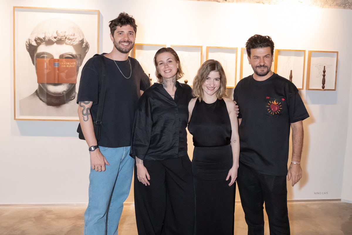 Virgílio Neto, Tabatta Isecke, Thais Pureza e Simione Evangelista (Foto: João Carlos Soares)