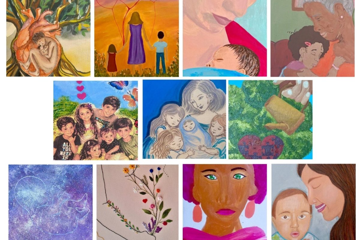 Mostra reúne 24 obras criadas por alunos da oficina “Da Figura Humana ao Ser Humano” (Foto: Procon Goiânia)