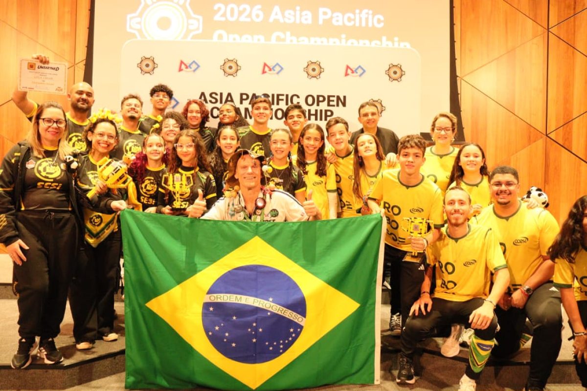 Estudantes de Goiânia conquistam campeonato internacional de robótica na Austrália (Foto: Divulgação)