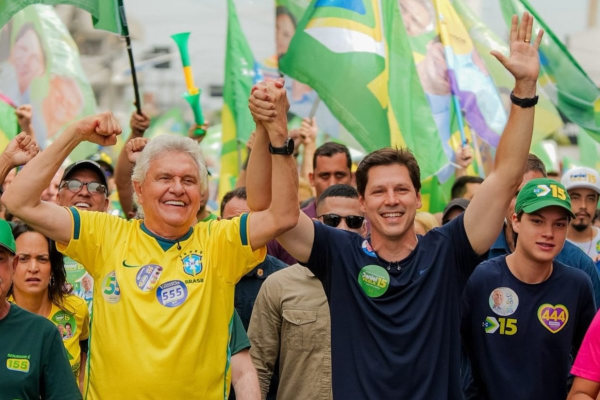 Daniel Vilela foi reeleito governador de Goiás no primeiro turno, com 59,12% dos votos, e garantiu mais quatro anos à frente do Estado. (Foto: Divulgação)