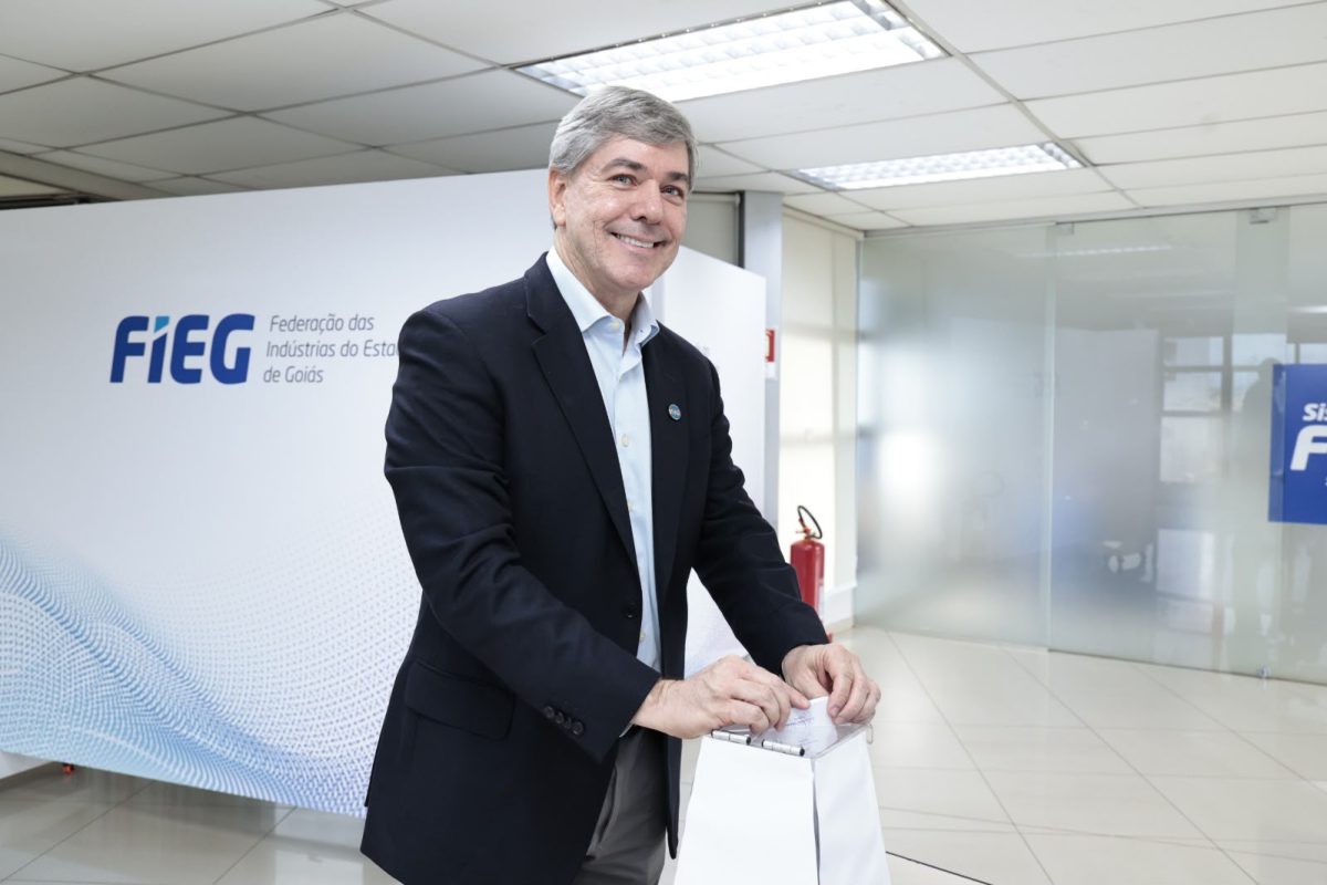 André Rocha foi reeleito para a presidência da Federação das Indústrias do Estado de Goiás (Fieg) e seguirá à frente da entidade no quadriênio 2027-2030  (Foto: Divulgação)