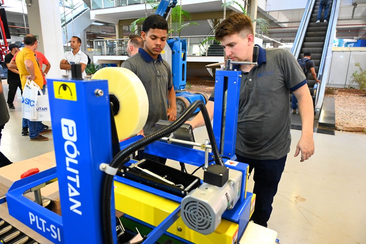 De máquinas de embalagens à braços robóticos para indústria, Goiás é referência nestes e em outros segmentos de fornecedores para indústrias
Arquivo Fieg / Alex Malheiros