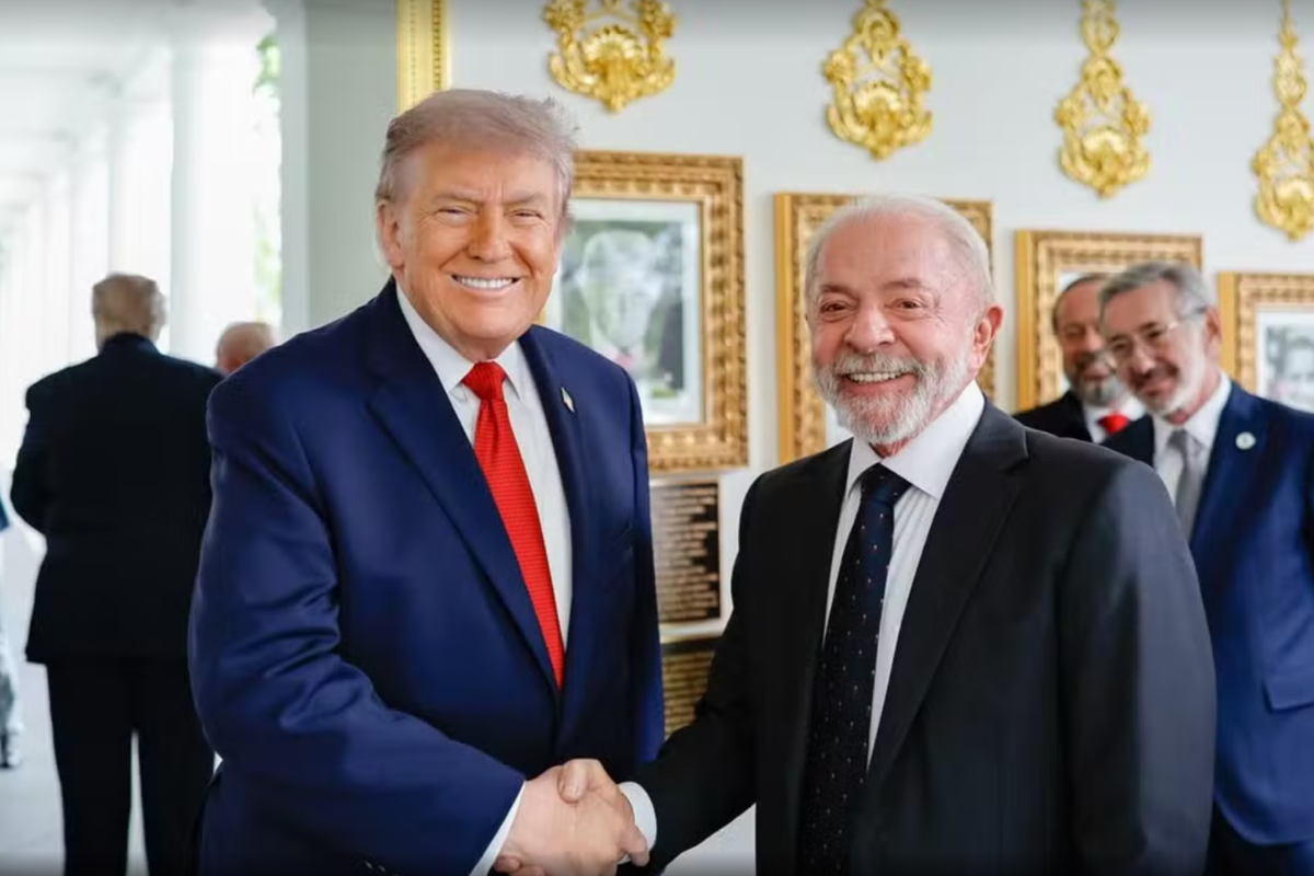 Donald Trump e Luiz Inácio Lula da Silva (Foto: Presidência da República)