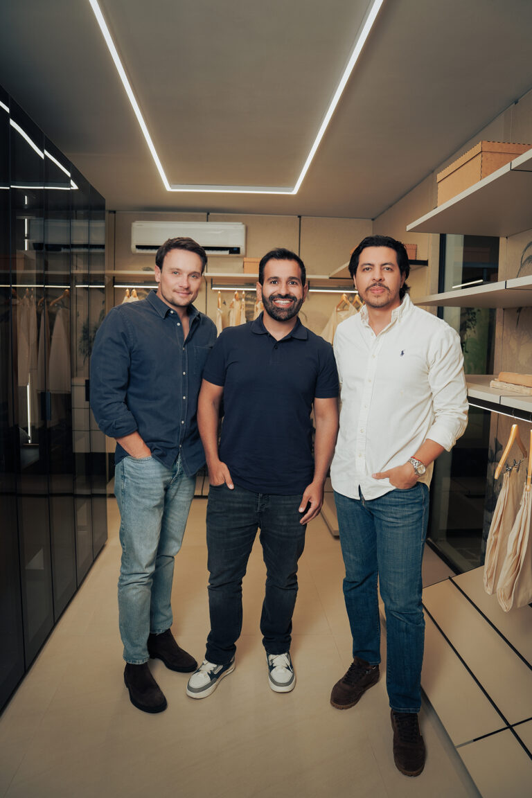 Gervásio Milaneze, Chadi Khaled e Clécio Lourenco